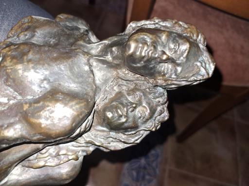 Escultura Vintage "L'amour de Margo" - Fundición de Arte PAOR (España, aprox. 1980/1990)