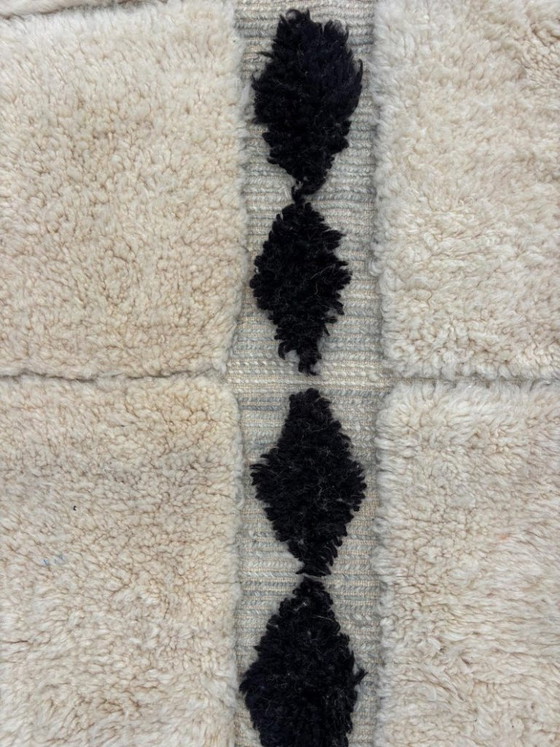 Tapis marocain de luxe fait main – Authentique savoir-faire Atlas 200 cm x 300 cm – Cotton (photo 10 of 10)