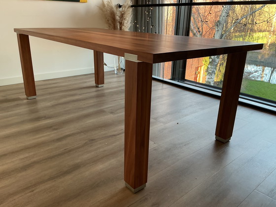 Image 1 of Bert Plantagie dining table made of cherry wood