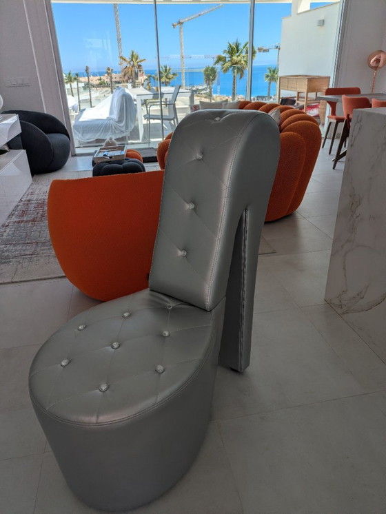 Designerstoel – Stoelen / fauteuils, Leather, Skai (photo 4 of 5)