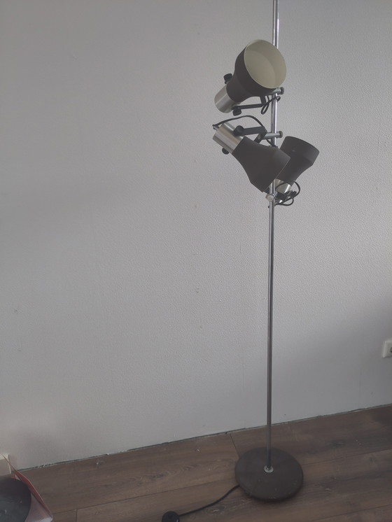 Image 1 of Lampada da terra classica con paralumi