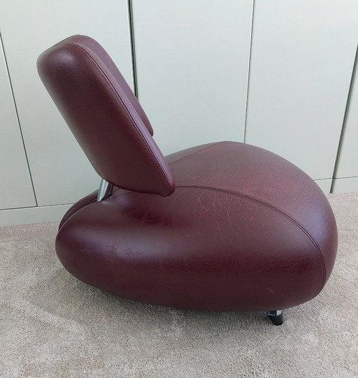 Leolux Pallone Sessel – fauteuils, Leather, Chrome (photo 2 of 9)