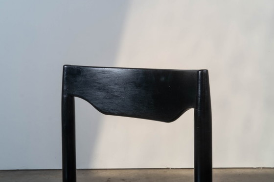 Image 1 of 6 modernistische eetkamerstoelen