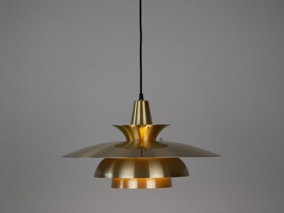 Image 1 of Lampe à suspension vintage danoise Roma Junge, 1980