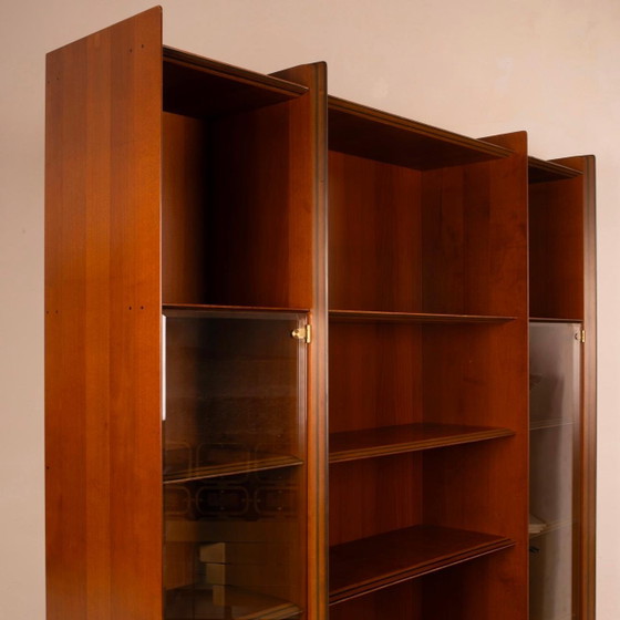 Afra & Tobia Scarpa Artona Librería de Palisandro Mid Century Maxalto 1970 – Leather, Mid Century Modern (photo 22 of 23)