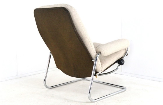 Image 1 of Ekornes Stressless 1970s armchair vintage newly upholstered