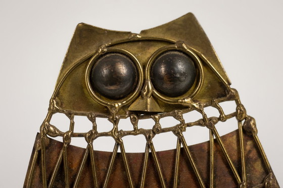 Image 1 of Jarcz. Scultura brutalista di un gufo. Anni '70