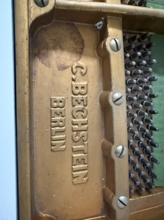 C Bechstein Berlin Piano – C. Bechstein, Decorative Objects, Cast Iron, Metal (photo 6 of 14)