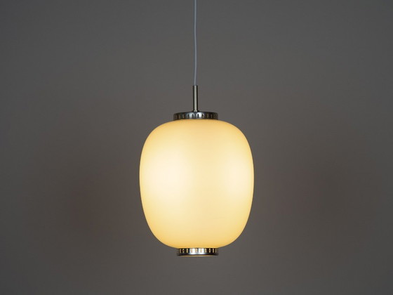 Image 1 of Lampada a sospensione vintage danese Kina di Bent Karlby, Lyfa, 1945