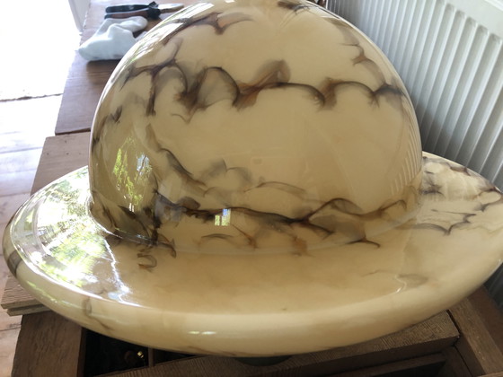 Image 1 of Lampe Art Déco à glaçure magnifique