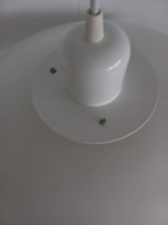 Image 1 of Lampada da soffitto vintage scandinava in metallo, a forma di ciotola o ad anello, anni '70/'80.