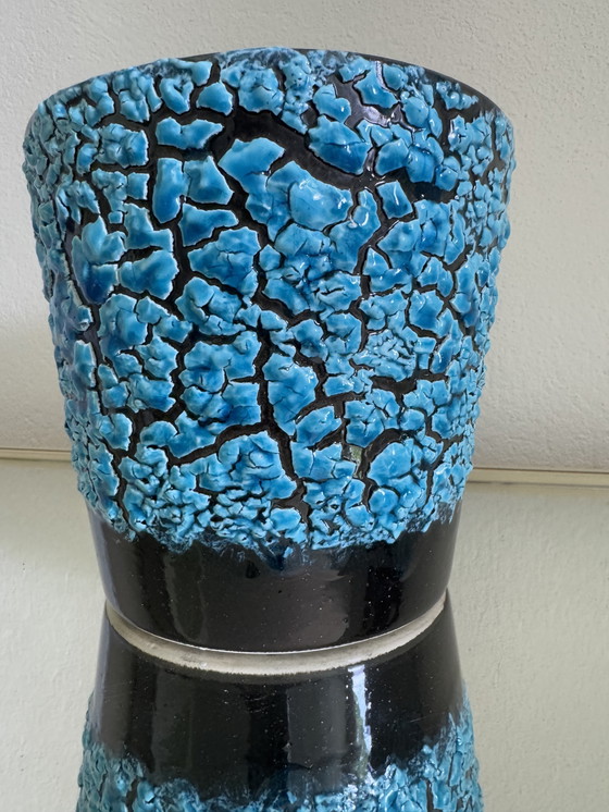 Image 1 of Cache pot céramique Luc Vallauris années 50