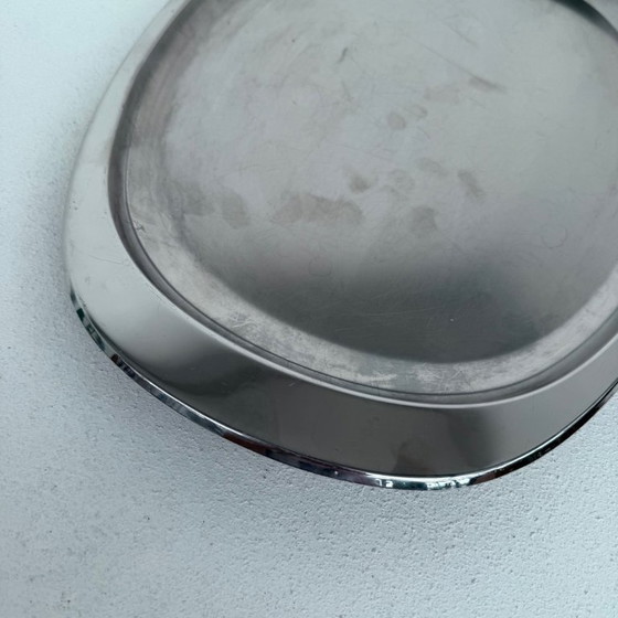 Image 1 of Vassoio Alessi in acciaio inox, piatto da portata L41cm