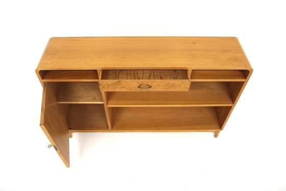 Image 1 of Cómoda mural de roble, Suecia, 1960