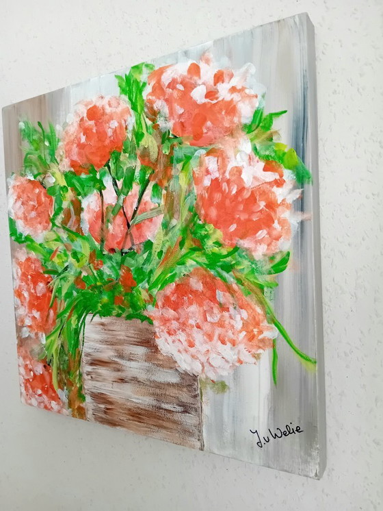 Image 1 of Blumen in der Vase Malerei (4)