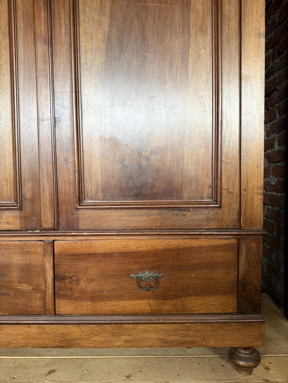 Image 1 of Armadio italiano antico 800 in noce