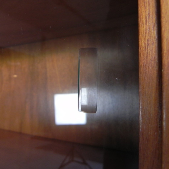 Image 1 of Vetrina con 4 ante scorrevoli in vetro, Musterring, anni '60