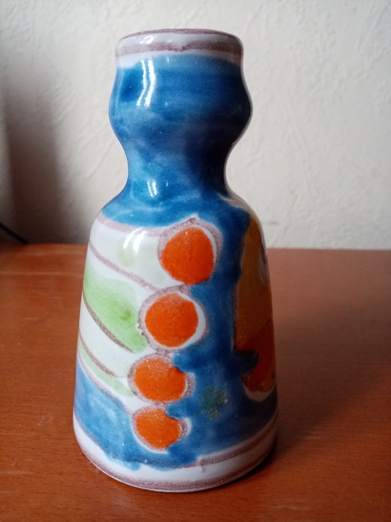 Image 1 of Jarrón de cerámica firmado Desimone Giovanni/Italia 12cm Años 60