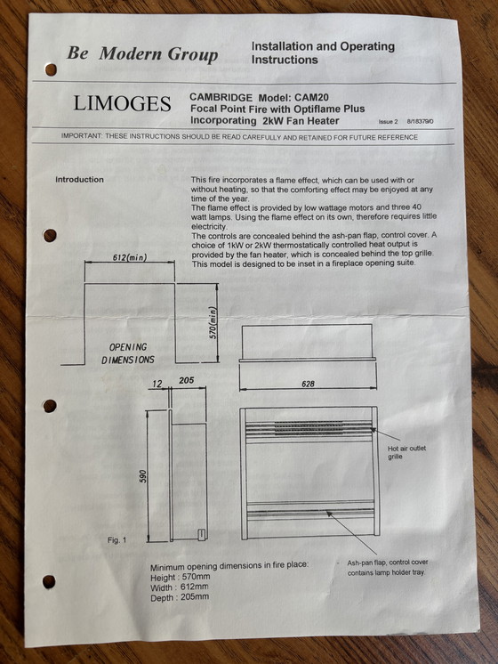 Image 1 of Cheminée électrique