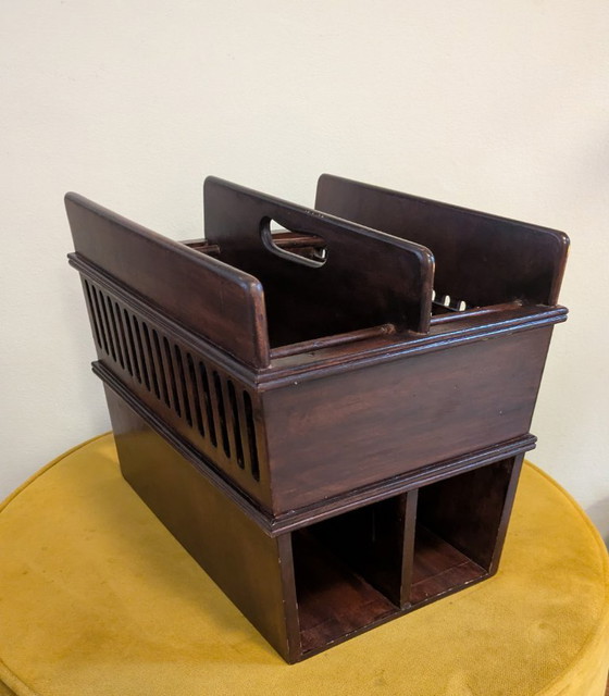 Image 1 of Librasco - Librasco - Portariviste - Mogano - Portariviste vintage Librasco