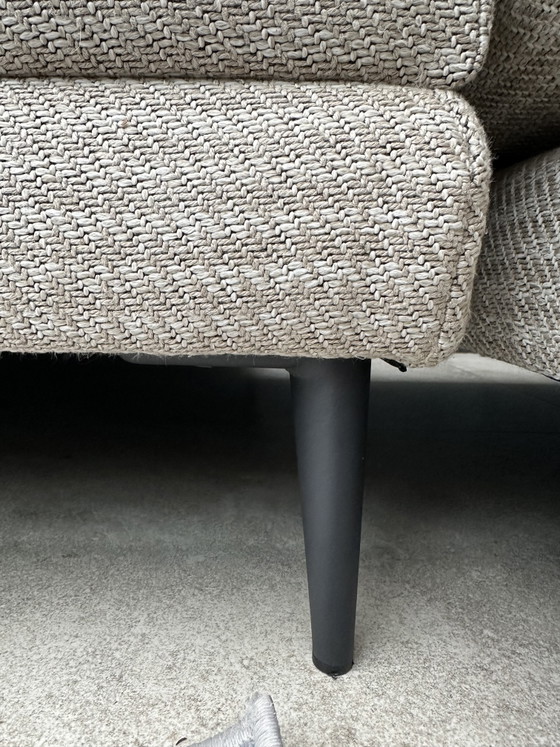 Image 1 of Divano angolare con chaise longue (rivestito e seduta rinnovata e rinforzata)