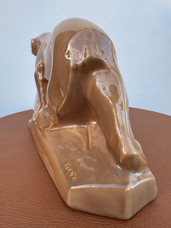 Scultura orso Art Déco E.Cazaux – Sculture, Ceramica (photo 4 of 15)