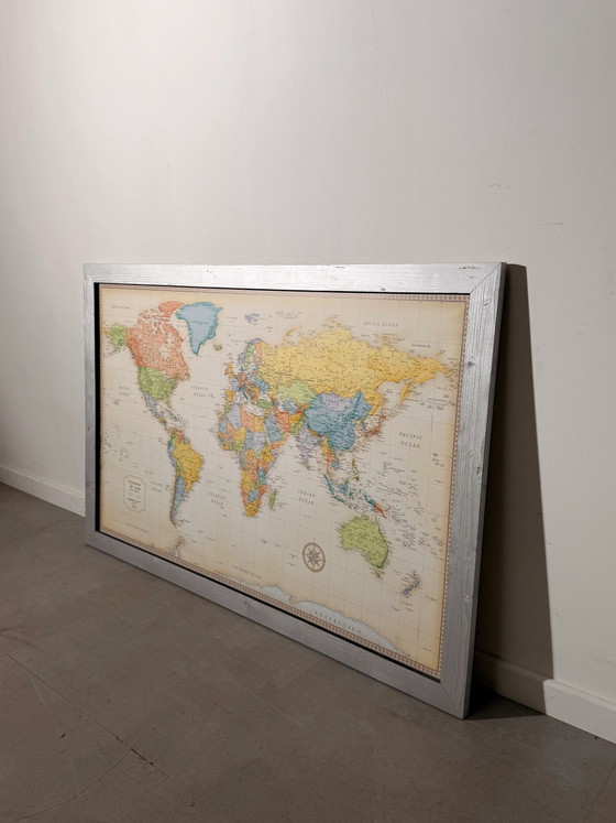 Vintage Rand McNally World Map – Classic Edition – Art Prints (photo 2 of 4)