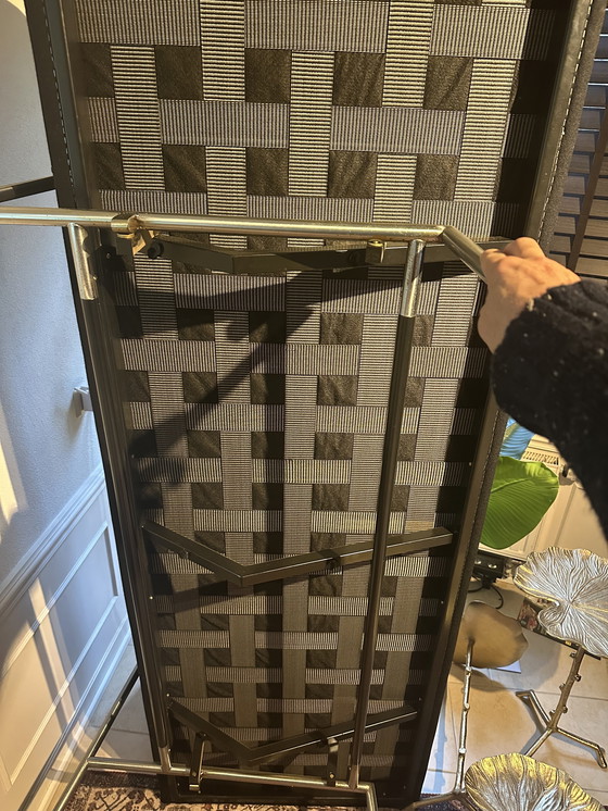 Image 1 of Sofá cama de Der Sluis, 190 cm de ancho, color antracita, de lana