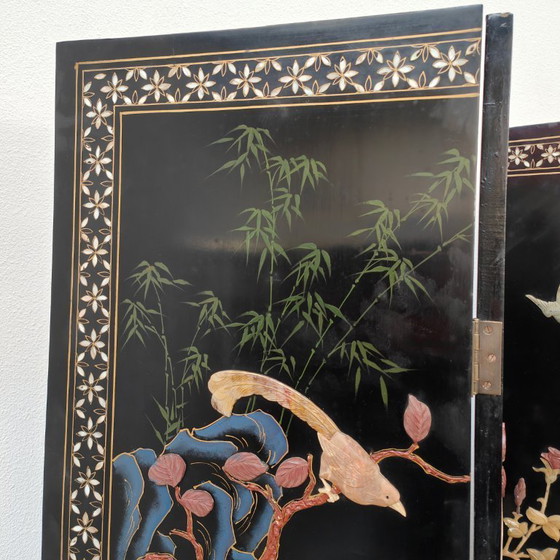 Image 1 of Paravento antico cinese, stile cineseria
