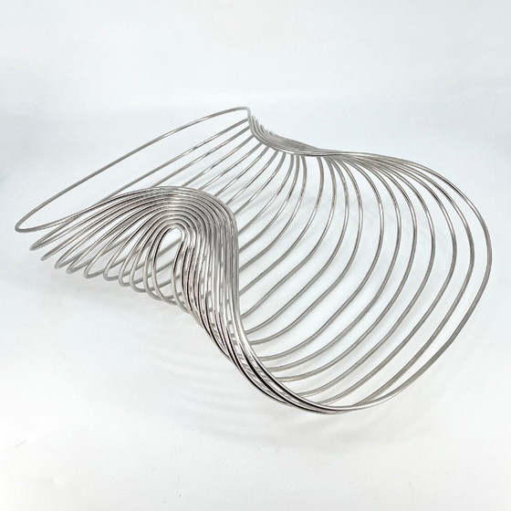 Image 1 of Centre de table / coupe à fruits Alessi « Marli » – design Steven Blaess, 2009
