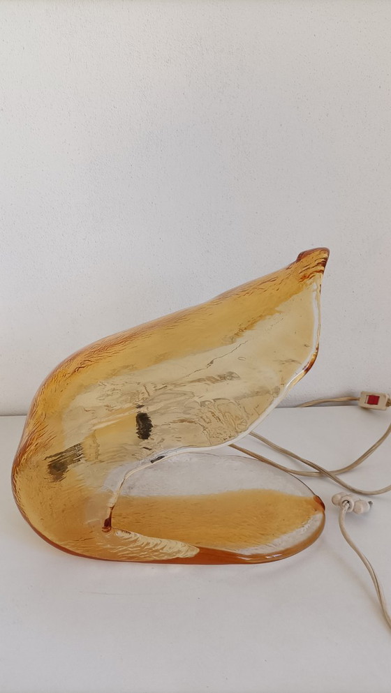 Image 1 of Pair of La Murrina Shell lamps from the 1970s