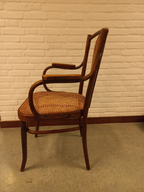 Image 1 of Chaise Thonet avec accoudoirs