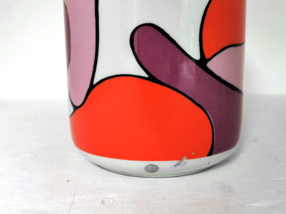 Pop Art Kitchen Canisters Franco Pozzi, Italy 60s set of 4, Pucci attributed (photo 7 of 7)