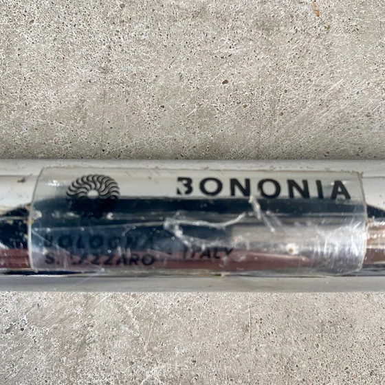 Image 1 of Sedie da pranzo in pelle della serie MR di Mies van der Rohe, 1960