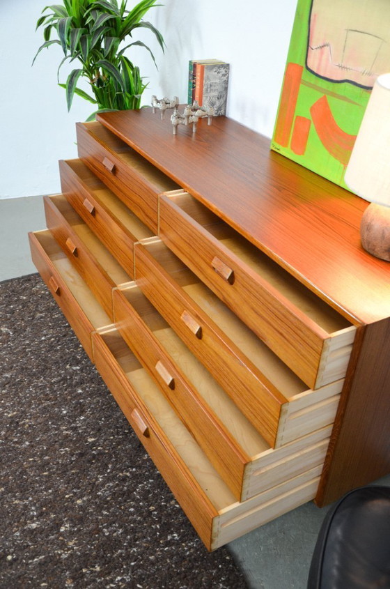 Image 1 of Vintage sideboard drawer chest Børge Mogensen Midcentury Teak 60s