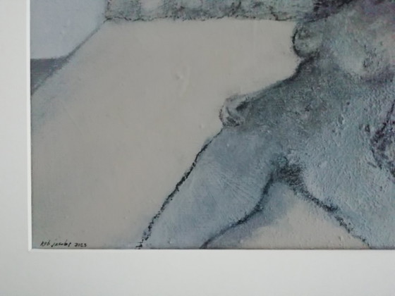 Sitting on Bed – Rob Jacobs, Dipinti e disegni, Tela (photo 3 of 6)
