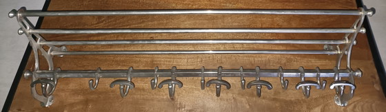 Image 1 of Eichholtz Hudson L coat rack, wall coat rack, train coat rack