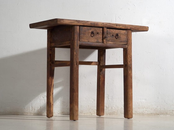 Consolle antica in legno di olmo – Cina, circa 1920 – Console, Iron (photo 14 of 40)