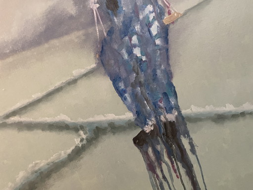 Schilderij op doek “country down” van Erik Jan Vaandering