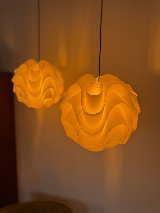Image 1 of 2x lampade a sospensione vintage modello Le Klint 172, Poul Christiansen '70