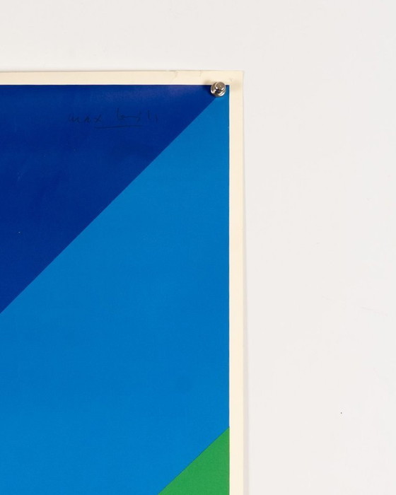 Image 1 of Olympische Spiele München 1972 – Original Vintage Olympic Poster by Max Bill – 101x64 cm