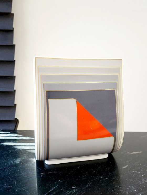 Image 1 of Rosenthal Studio Linie Vase, Designer Christa Goltz, Graphic Design, 1980s