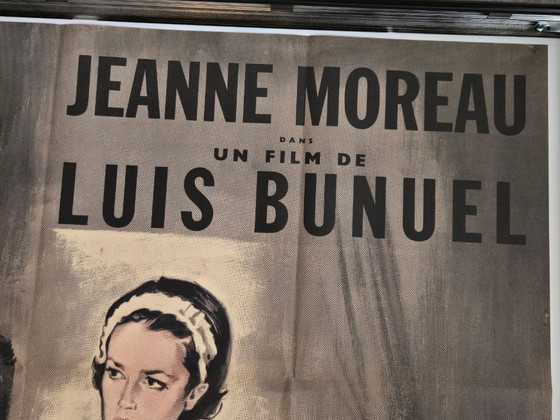 Image 1 of AFFICHE ORIGINALE VINTAGE 120x160cm LE JOURNAL D'UNE FEMME DE CHAMBRE BUNUEL