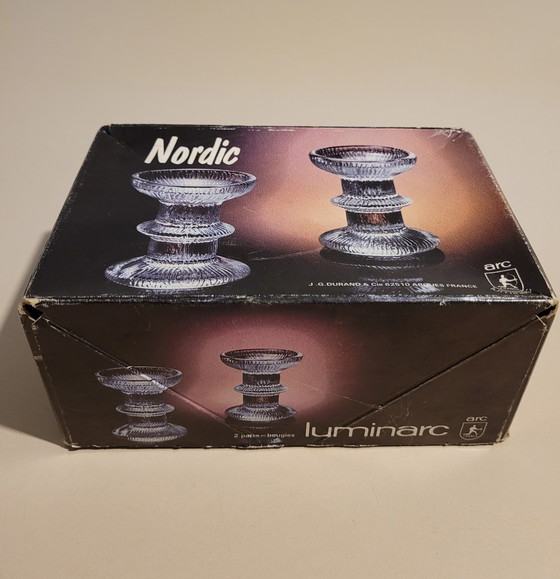 Image 1 of 2 Luminarc Nordic Candlesticks
