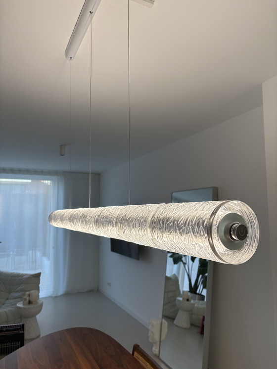 Image 1 of Flos Luce Orizzontale style | Lampada a sospensione LED in vetro di design