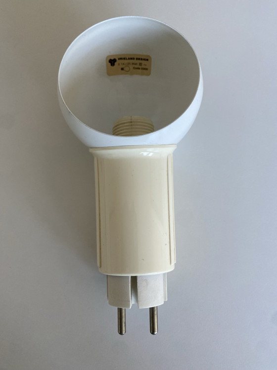 Lampada a spina / Faretto a spina / Applique – Anni '80 – Vrieland, Plastica, Metallo (photo 5 of 8)