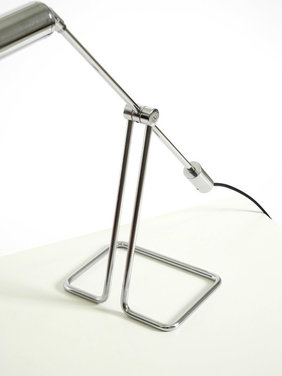 Image 1 of Tischleuchte aus verchromtem Metall aus den 1980er Jahren von Abo Randers für IKEA