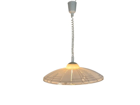 Image 1 of Mueblo - diseño de Harvey Guzzini - lámpara colgante - plástico - Yugoslavia - años 70