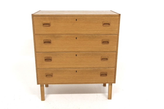 Scandinavische Ladekasten van Eikenhout, Sweden, 1960 (photo 3 of 10)