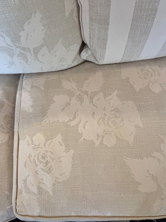 ROCHE BOBOIS Maxi-bank met 3 zitplaatsen (L 270 cm) – Beige stof – Volledig afneembare hoezen – 3-5 zitsbanken (photo 6 of 7)